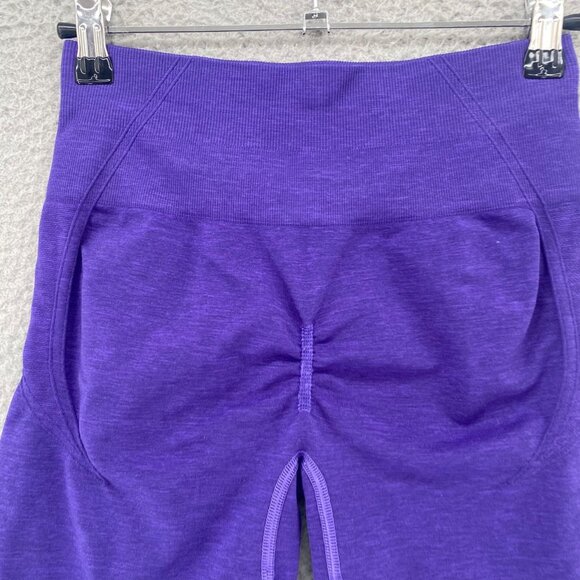 Oner Active Shorts Women Small Amethyst Effortless Seamless Scrunch Bum Ahtletic - Picture 4 of 11